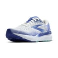 thumbnail image 1 of Brooks Women’s Ghost 16 Neutral Running Shoe - White/Amparo Blue/Limpet Shell - 5 Medium, 1 of 5