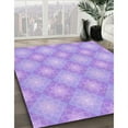 thumbnail image 2 of Ahgly Company Indoor Rectangle Patterned Tyrian Purple Area Rugs, 7' x 10', 2 of 6