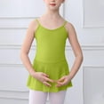 thumbnail image 2 of Kids Girls Long Sleeve Ballet Leotards Dance Dresses Toddler Classic Backless Ballet Outfit 3-16 Years, 2 of 6