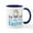 White/Navy Inside, variant on CafePress - It's My First Easter Mug - 11 oz Ceramic Mug - Novelty Coffee Tea Cup