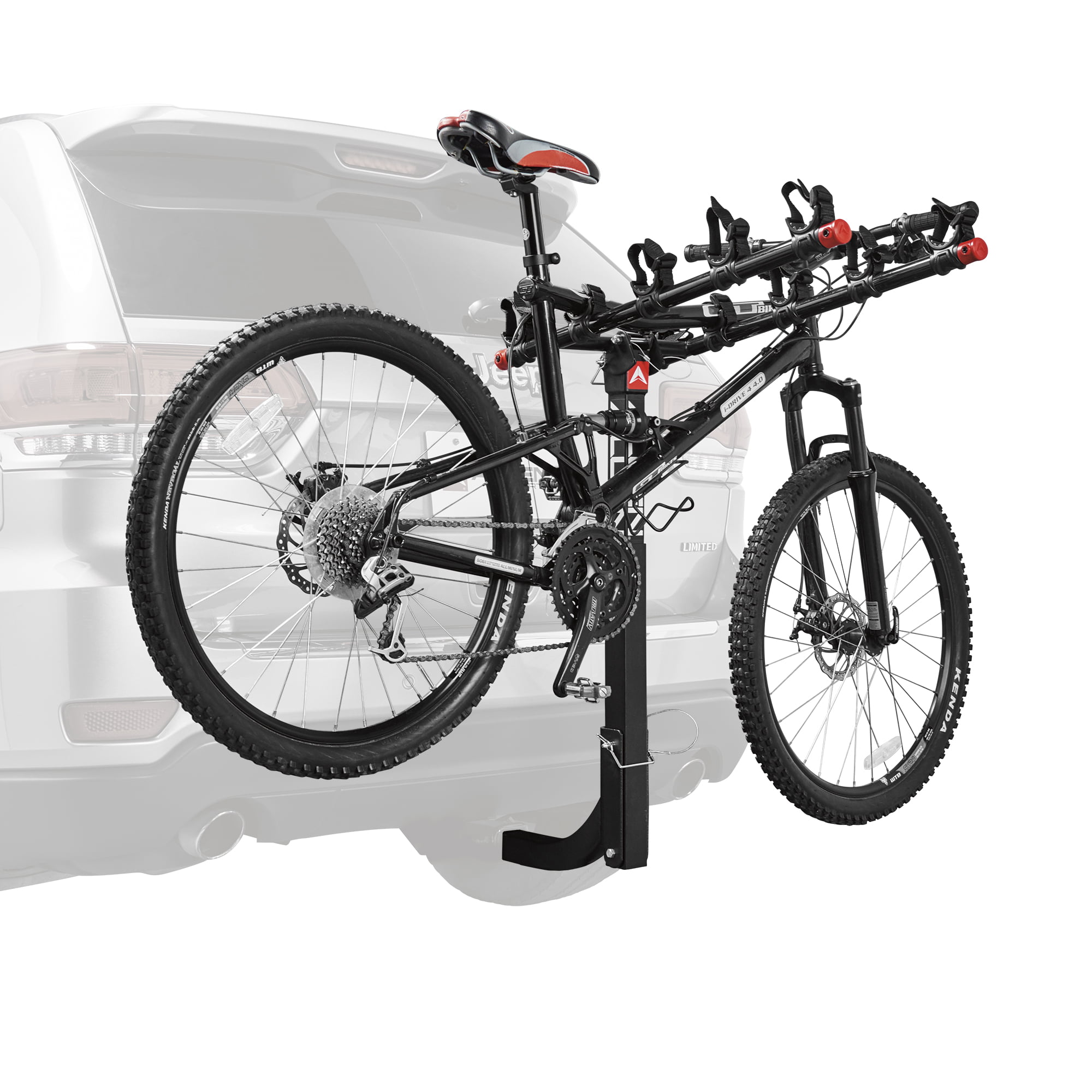New Allen Sports Deluxe Locking 2-Bicycle Hitch Bike Mount Rack Carrier 522RR 