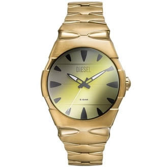 Diesel Master Chief Gold Tone Stainless Steel Quartz DZ1952 100M
