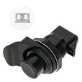 thumbnail image 1 of BRIGHTFUFU Push Button Latch Plastic Cabinet Latch Lock for Home Black Sturdy Craftsmanship Boat Door Lock 1 Set 0.5LBS, 1 of 8