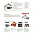thumbnail image 2 of Starfrit 3.2-Qt. Electric Fondue Set with 8 Stainless Steel Forks, 024700-002-0000, 2 of 7
