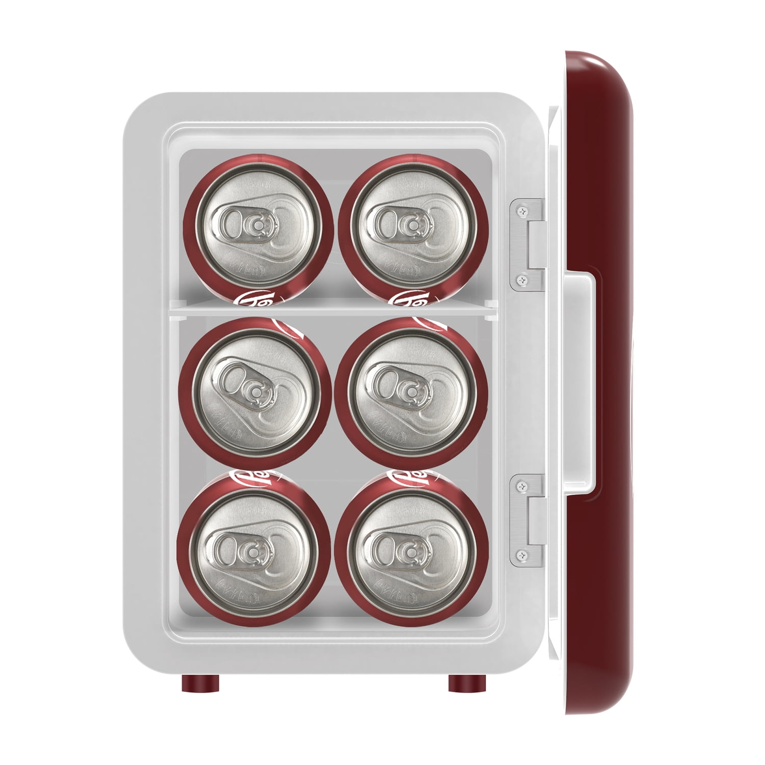 Dr. Pepper, 6 Can Beverage Refrigerator, MIS153DRP, Red