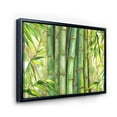 thumbnail image 3 of Designart 'Bright and Green Bamboo Stems' Transitional Framed Canvas Wall Art Print, 3 of 5