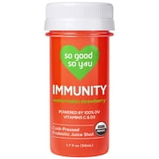 So Good So You Immunity Watermelon Strawberry Probiotic Shot