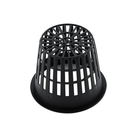 EECOO 10pcs Heavy Duty Mesh Pot Net Cup Basket Hydroponic Plant Grow Clone Gardening Hydroponic Basket Pot (Best Pots For Container Gardening)