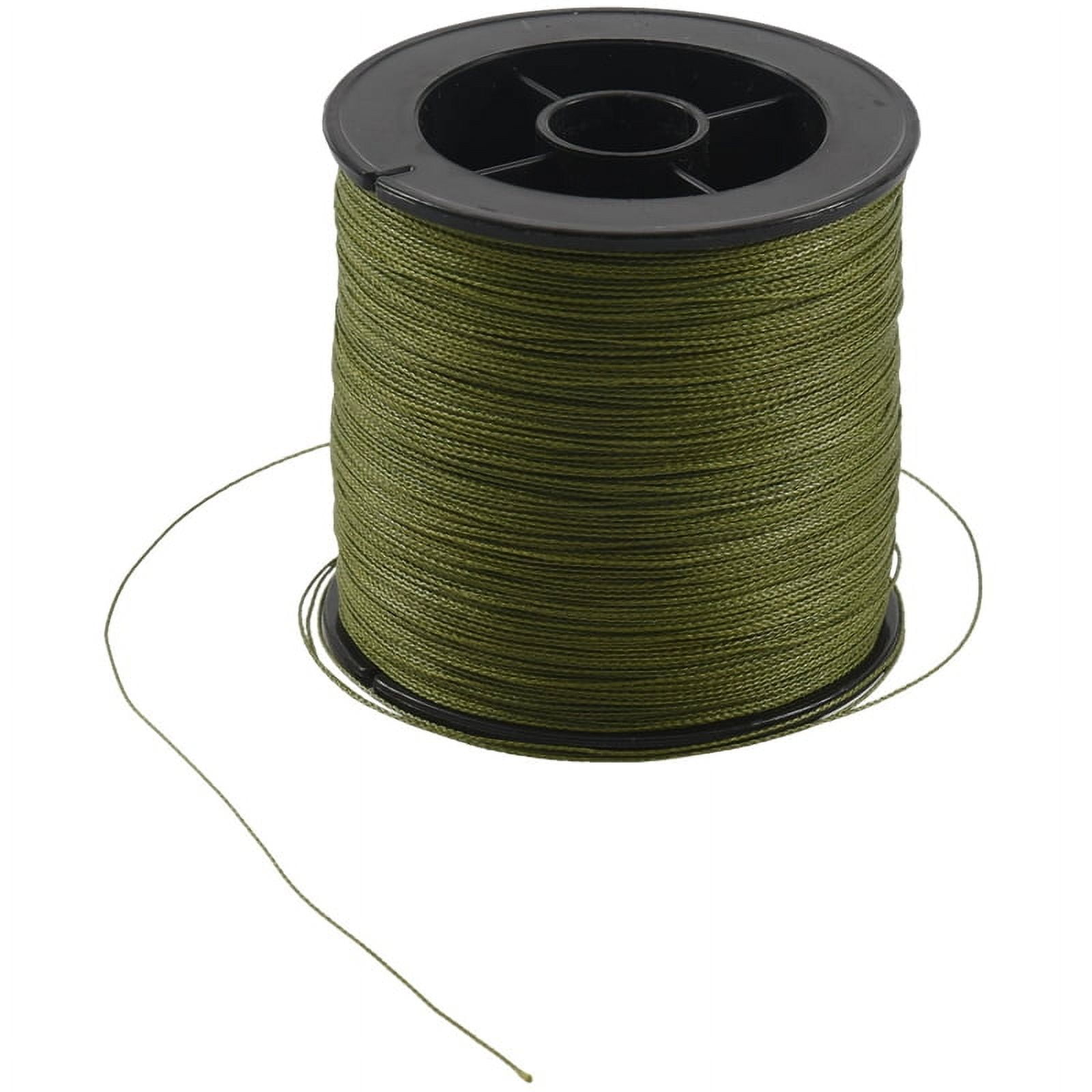 4X 500 M 30 LB 0.26mm Fishing Line Strength PE Braided 4 Strands Green,4 x Fishing Line,green