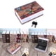 thumbnail image 4 of Caja fuerte para libros de simulación, Yosoo, tama?o grande, 7 x 4.5 x 2 pulgadas, caja fuerte secreta oculta para libros de diversión con cerradura con llave, dinero en efectivo, joyero, regalo Ecomeon no, 4 of 4