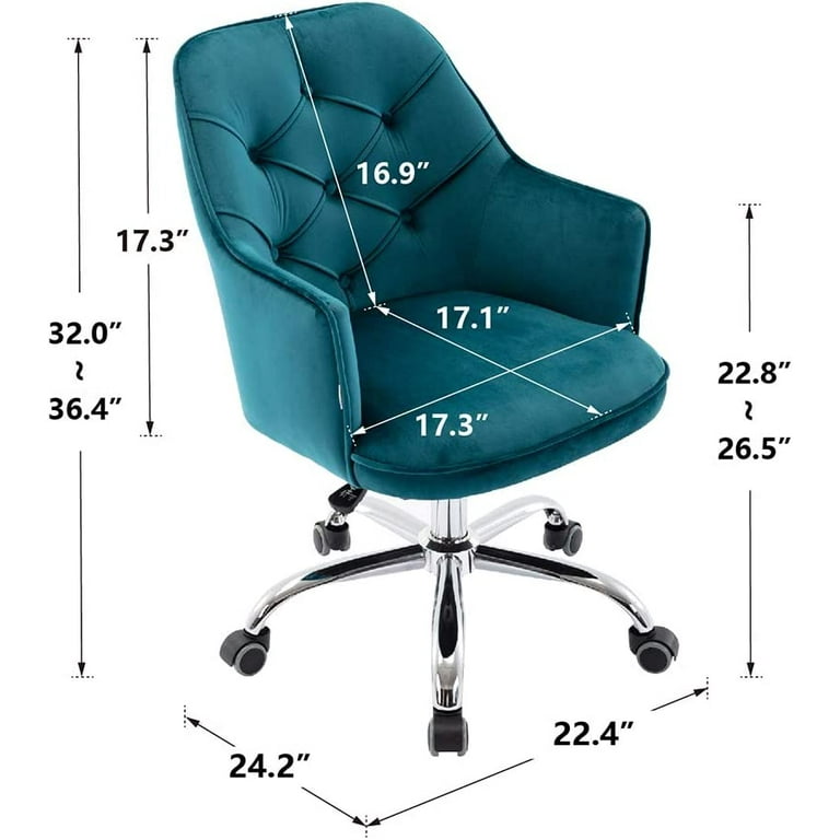 Dark teal office chair new arrivals