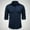 #Navy, variant on DPTALR Men's Fashion Casual Business Solid Color Long-Sleeve Shirt Button Lapel & Fashion Design,Green Big and Tall Men XXXXL