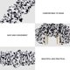 thumbnail image 3 of unbranded Correa Elástica Branca Para Con Estampado De Leopardo Estilo Scrunchie Unisex, 3 of 5