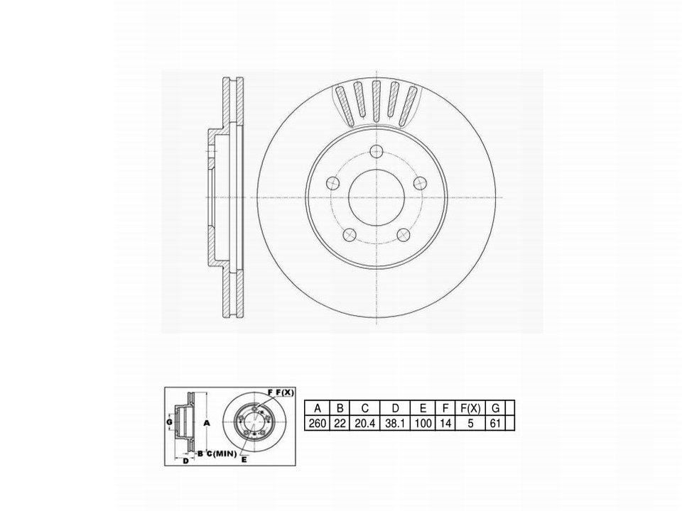 Winstop Brake Rotor, Front WS230908, Dodge Grand Caravan 1990-1987
