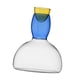 thumbnail image 5 of Decantador de Vino Tinto mayimx Jarra de Vidrio 1500ml Azul, 5 of 9