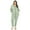 sage, variant on White Mark Women's Two Piece Fleece Sweatsuit Set