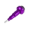 thumbnail image 1 of 10mm Motorcycle Slider Frame Aluminum Alloy Wheel Fairing Protection Crash Pad Protector Guard 56mm 138mm Bolt Purple 1 Set, 1 of 7