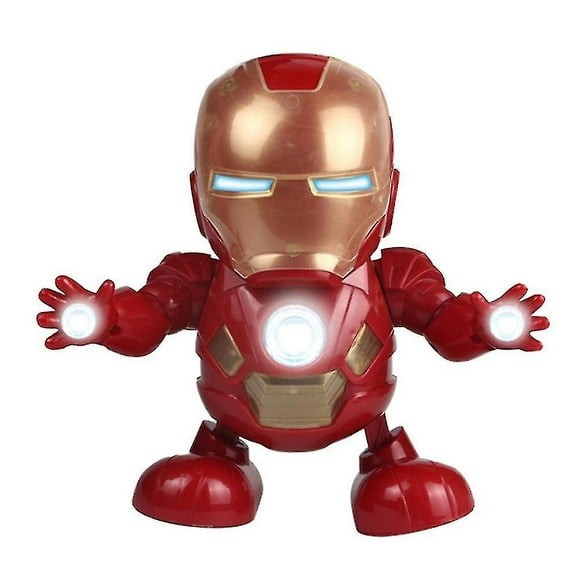 Dancing Avengers Superhero Iron Man Spider Man Doll Kids Electronic Toys