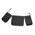 thumbnail image 3 of Riñonera con hebilla ajustable, ligera, para hombre y mujer, con múltiples bolsillos Negro, 3 of 7