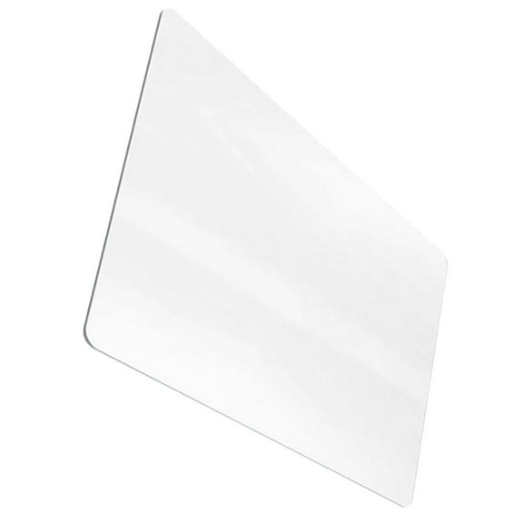 Topbathy Clear Chair Floor Mat with Wear Resistant PVC for Office and Home Use on Wooden Floors