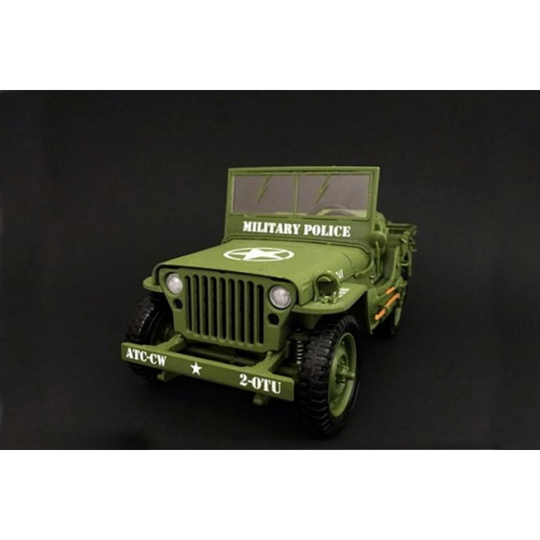 Toy cheap army jeep