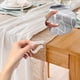 thumbnail image 5 of Clips de mantel transparente antideslizante para mesa de comedor de cocina | Soportes seguros para manteles | Agarre fuerte | Fácil de usar | Protección contra arañazos | Polivalente | Paquete de 4, 5 of 6