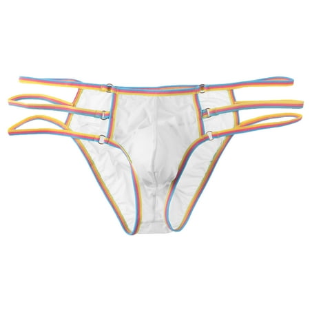 Yuhangmm Men s Sexy Underwear Sexy Underwear Ice Silk Underwear Men s Underwear Lingerie Bodysuit with Stockings