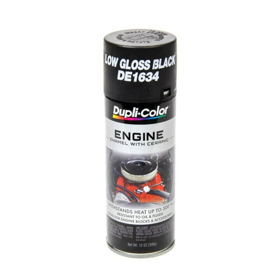 Dupli-Color/Krylon GM Low Gloss Black Engine Paint 12oz