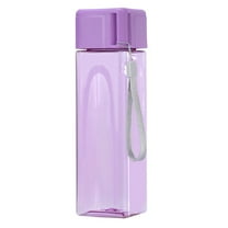 1 Pcs 24oz Sports Water Bottle,Food Grade BPA Free,Reusable Water Bottle,Lightweight LeakProof ,for Travel Hiking Camping Gym Outdoor Sport,Collapses Folding Water Bottle(Purple)