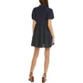 thumbnail image 2 of CeCe womens  Tiered Mini Dress, xs, Blue, 2 of 3
