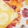 thumbnail image 5 of Lush Decor Leah Floral Reversible Throw, 60x50, Yellow/Gray, Single, 5 of 11