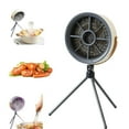 thumbnail image 1 of Portable Range Hood Outdoor Camping Indoor Barbecue High Wind Range Hood Home Desktop Range Hood Fan Window Fan Retro Fans for Home Small Wall Mount Fans, 1 of 3