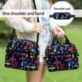 thumbnail image 3 of Yuyamidu Hippie Mushroom Lunch Bag for Women Reusable Lunch Tote Bag for Kids Teens High School Lunch Box for Girls 11-13 Leakproof Lunchbox Grease Proofling Lunch Cooler Bag, 3 of 7