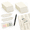 White, variant on 800 Sheet Yellow Lined Transparent Sticky Note Set with Dual-Tip Marker and Index Tabs