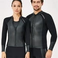 thumbnail image 2 of DIVE SAIL Traje de buceo 2MM Pantalones cortos de manga larga Traje de neopreno Rash Guards Artesanía exquisita Sensación de cuerpo fresco Snorkel Trajes camisa masculina 3XL Scienceny  OD019363-06, 2 of 6