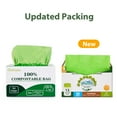thumbnail image 2 of Bolsas compostables GreFusion para basura de cocina de más de 13 galones de altura, 2 of 7
