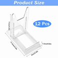 thumbnail image 2 of Clearance! Acrylic Bracket Plastic Cutlery Rack 12 Transparent Cutlery Rack Adjustable Cutlery Rack Decorative Cutlery Rack Electronic Products Photo Display, 2 of 8