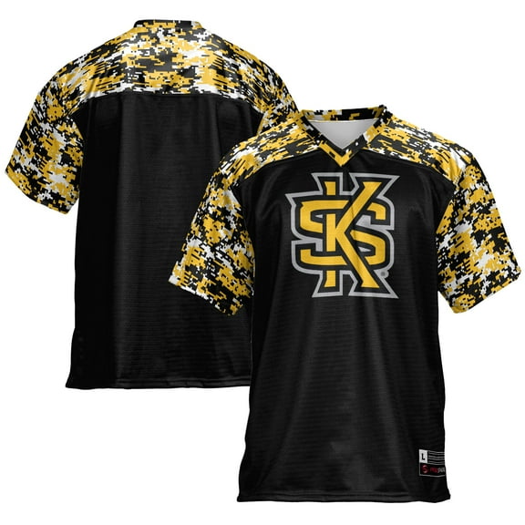 Men's GameDay Greats Black Kennesaw State Owls Football Jersey