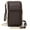 Coffee, variant on Multi-pockets Women Crossbody Wallet Wristlet with Credit Card Slots