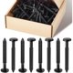 thumbnail image 1 of 60 Pcs 3 Inch Vinyl Shutter Fastener Window Panel Peg Lok Pin Pegs Screws Shutter Spikes Anchor (Black), 1 of 5
