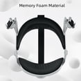 thumbnail image 6 of Comfort Head Strap for Vision Pro Accessories, Adjustable Elite Strap for Vision Pro Headset Replacement Accessories, Reduce Facial Stress,Soft Cushion Lightweight Ergonomic Head Brace Accessories, 6 of 9