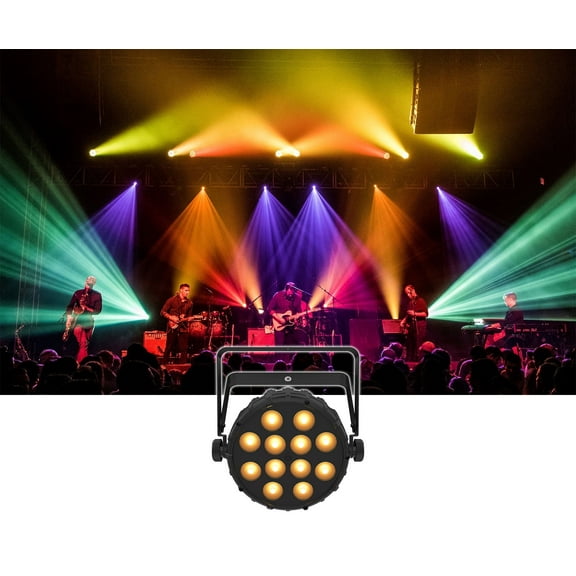 Chauvet DJ SlimPAR Q12 BT ILS RGBA LED Compact Par Wash Light with Bluetooth
