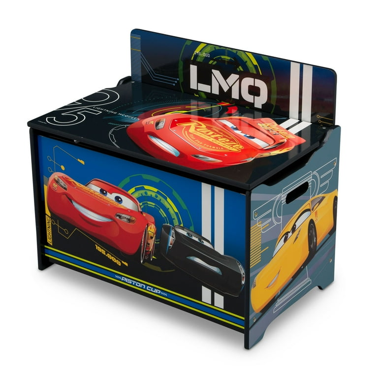 Toy box store for cars