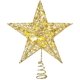 thumbnail image 1 of Adorno de árbol de Navidad con purpurina de metal Adorno de estrella de alambre hueco para adorno de árbol de Navidad Xemadio WMZL-259-1, 1 of 7