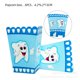 thumbnail image 1 of Blue Boy My First Tooth-vajilla de decoración para fiesta temática, plato y vaso de papel, Baby Shower para niños, suministros de fiesta de cumpleaños de 1 año, 1 of 4