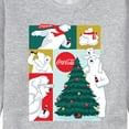 thumbnail image 3 of Coca-Cola - Christmas Tree Polar Bears - Men's Crew Neck Fleece Pullover, 3 of 5