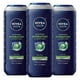 thumbnail image 1 of Gel de baño Nivea Men Maximum Hydration con aloe vera, 500 ml, paquete de 3, 1 of 9