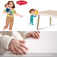 thumbnail image 4 of 100 Percent Silicone Edge Protector, Baby Proofing Clear Table Corners Guards, Pre-Taped Adhesive Soft for Kids Proof Safety, Wall Furniture Bumper(3.28Ft), 4 of 6