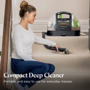 BISSELL Little Green Portable Deep Cleaner, for Carpet, Upholstery, and Auto, Lightweight, Strong Suction, Large Tank Capacity, 3369, Green