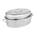 thumbnail image 3 of GUOOL Steaming Pot Baking Tray 16in with Cover Kitchen Pot Cookware Easy Carrying B, 3 of 7